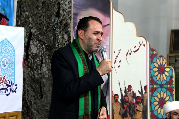حضور کاروان آستان خورشید در شهر درق