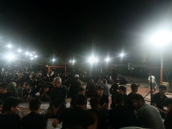 شب اول ماه محرم در هیئت باقرالعلوم نیشابور 