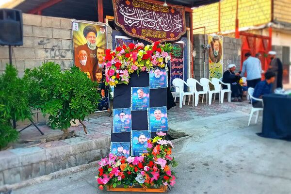 ایستگاه صلواتی به‌مناسب سالگرد شهدای خدمت در شهرستان باشت