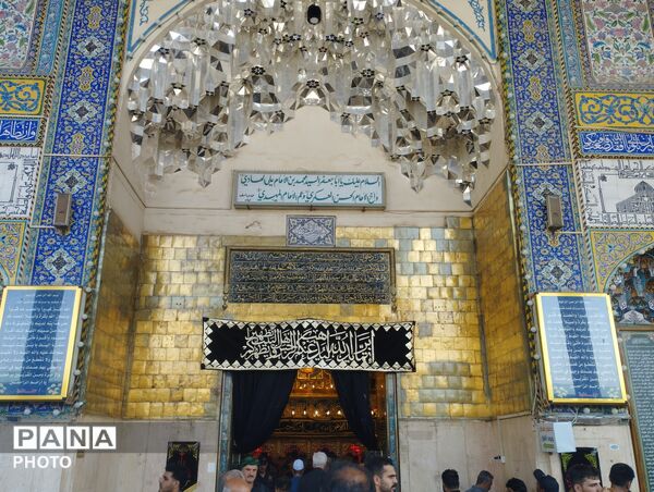 قاب های دیدنی از حرم سید محمد(ع) عموی حضرت صاحب‌الزمان(عج) در شهر بلد عراق