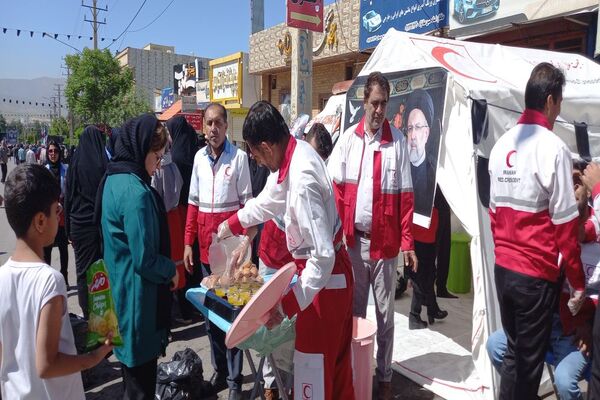 برگزاری مراسم عزاداری شهدای راه خدمت در یاسوج
