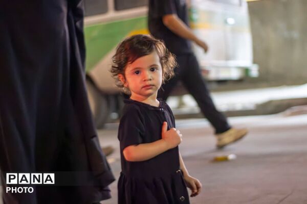 اجتماع پرشور عزاداران حسینی در  مشهد
