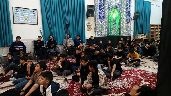 مراسم عزاداری شب نوزدهم رمضان در مسجد الرضا  نیشابور 