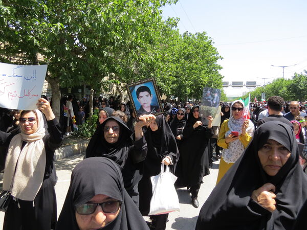 برگزاری راهپیمایی جمعه‌های خشم در بجنورد
