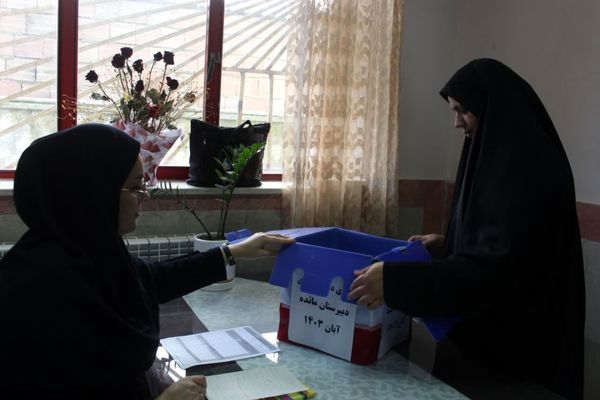 انتخابات شورای دانش‌آموزی در دبیرستان مائده گلوگاه