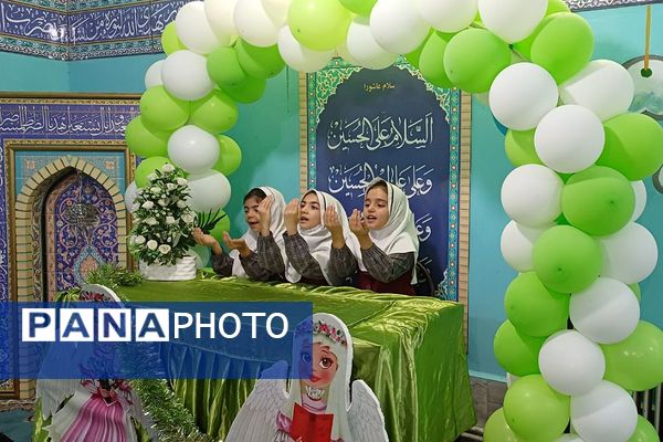 محفل انس با قرآن کریم در دبستان ستایش 