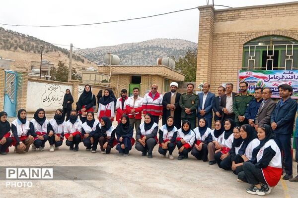 دبیرستان هاجر دیشموک، میزبان برنامه‌ای با محوریت پدافند غیرعامل