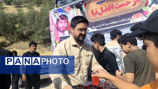 پیاده‌روی حرم تا حرم جاماندگان اربعین 