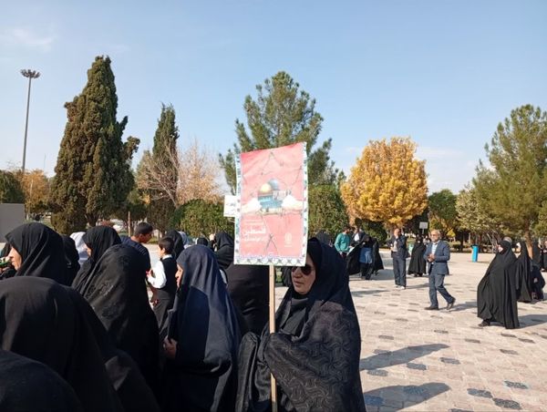 راهپیمایی جمعه خشم در شهرستان کاشمر 