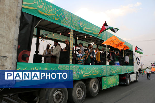 شادپیمایی مردم قم به مناسبت عید غدیر-1