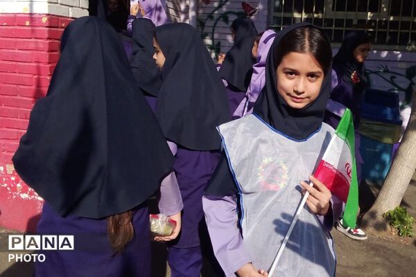 افتتاحیه المپیاد ورزشی درون مدرسه‌ای در بهارستان دو