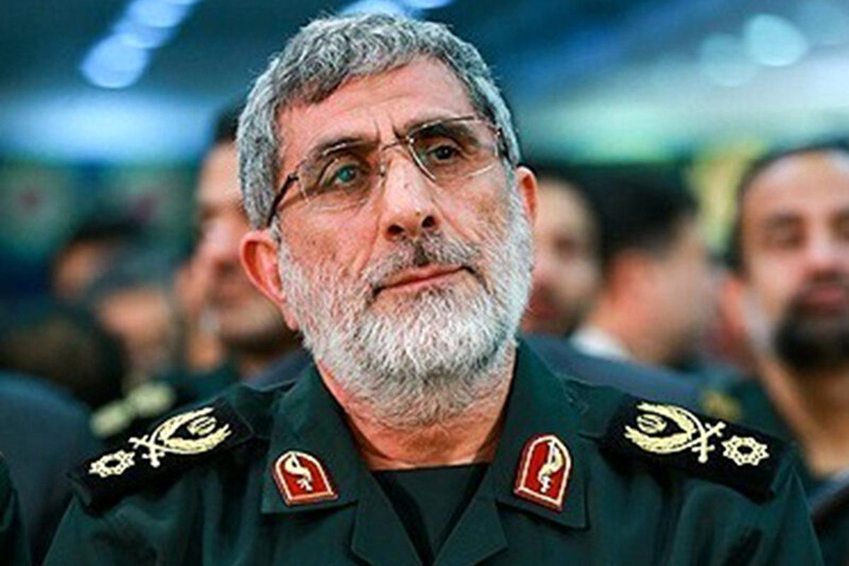 هشدار سردار قاآنی به صهیونیست‌ها: مراقب طوفان غزه باشید
