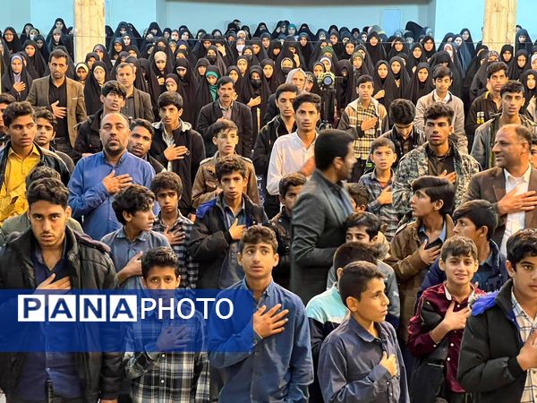 مراسم پنجمین سالگرد حاج قاسم در خمینی شهر بشاگرد