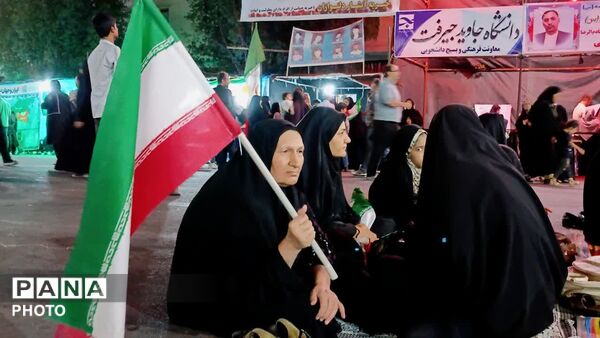 تجمع مردمی «دفاع از ایران‌جان» در جیرفت