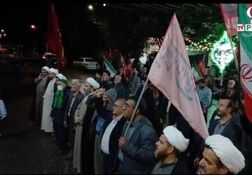 بیجاری‌ها یاد شهدای آتش‌نشان را زنده کردند