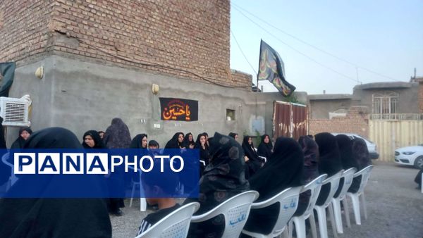 روضه خانگی در ایام محرم در روستای نقاب شهرستان خلیل آباد