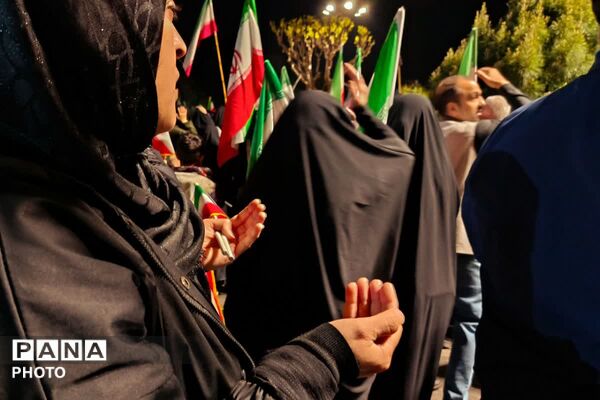 تجمعات شبانه مردم وطن دوست دولت آباد شهرری