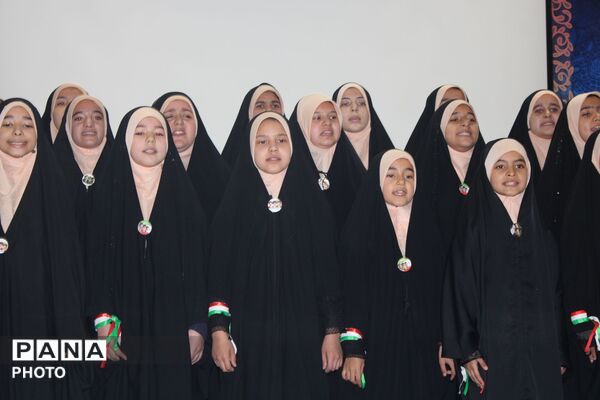  اختتامیه جشنواره استانی سرود مقاومت در شیروان