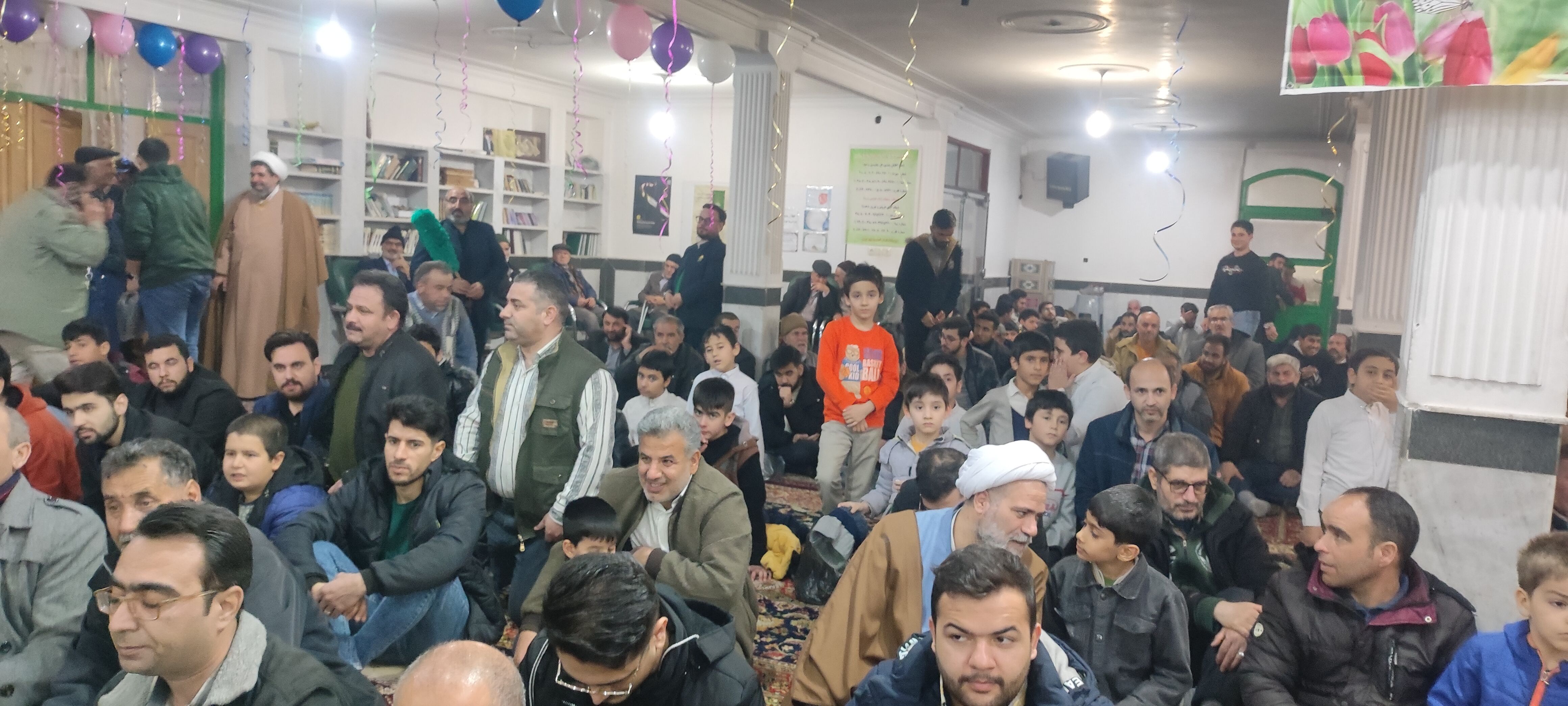 جشن بزرگ ولادت امام جواد (ع) در سالگرد عملیات کربلای پنج در بیت الجواد شیروان