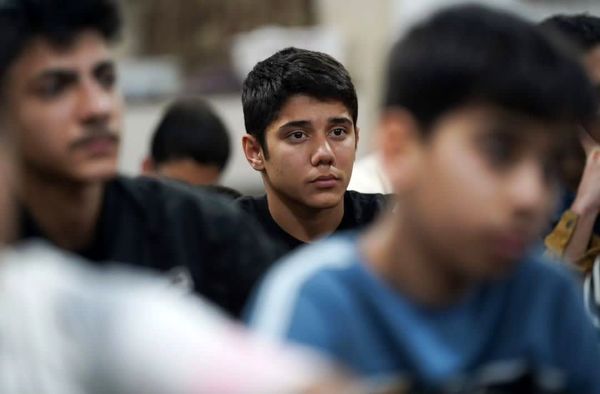 اعتکاف دانش‌آموزان در گلستان