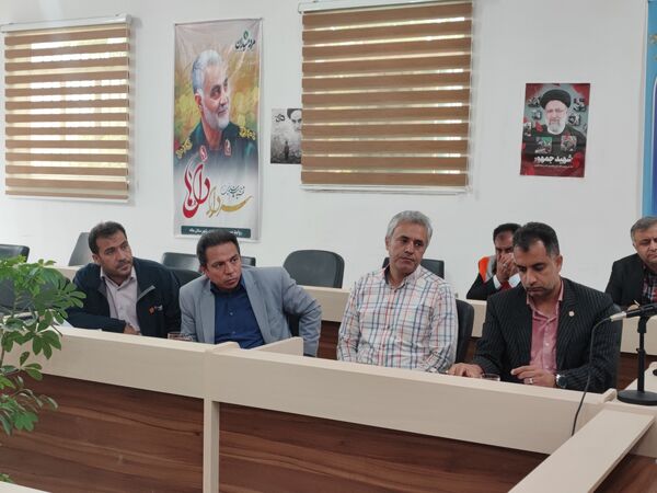  نشست جلسه شورای آموزش و پرورش در شهرستان مانه
