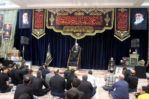 مراسمی به یاد شهدا در ایام رحلت حضرت معصومه(س)