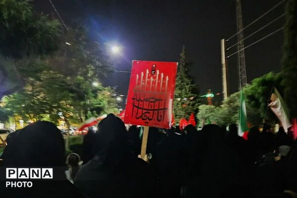 تلاقی شور حسینی و غیرت ایرانی در خیابان‌های همدلی