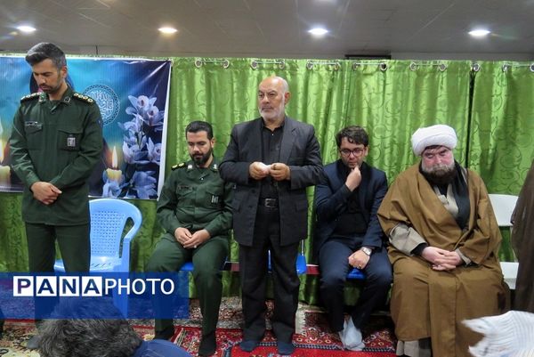 مراسم شهادت رئیس جمهور شهید سید ابراهیم رئیسی در شهر درق 