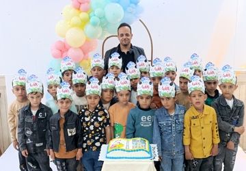 جشن الفبا کلاس اول آموزشگاه ابوالقاسم ضرغامی 