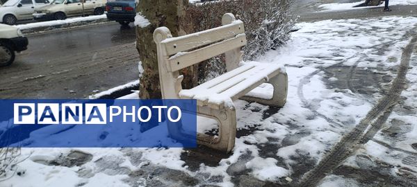 شهر نیشابور سفید پوش شد 