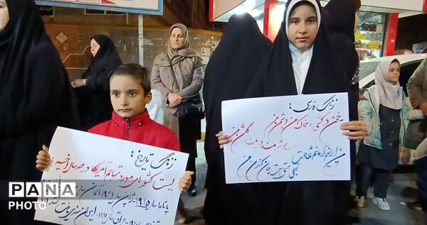 مدیرکل آموزش و پرورش استان مهمان ویژه‌ راهپیمایی شبانه دانش‌آموزان اسدآباد