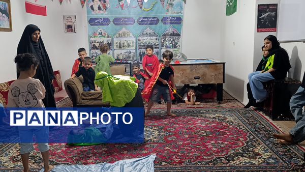 برپایی مهد آدینه نور در مسجد صاحب الزمان آشخانه 