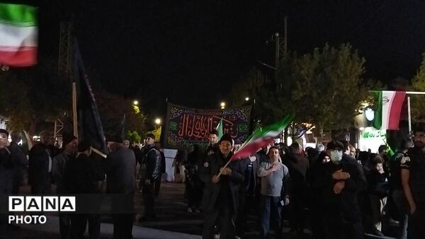 هیئت روستای زروند در چهل و ششمین شب از اجتماعات مردمی نیشابور 