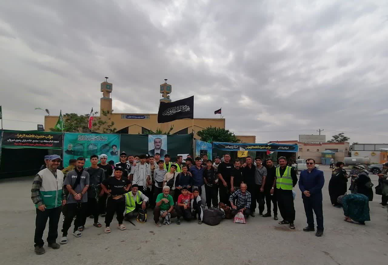 برپایی موکب حضرت فاطمه زهرا (س) در شیروان برای خدمت رسانی به زائران امام رضا (ع) 