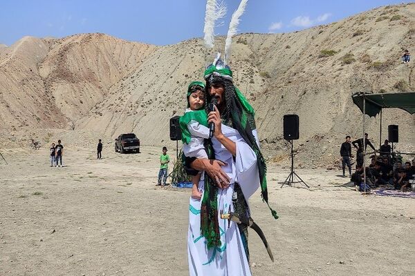 مراسم تعزیه خوانی اربعین حسینی در شهر نیشابور