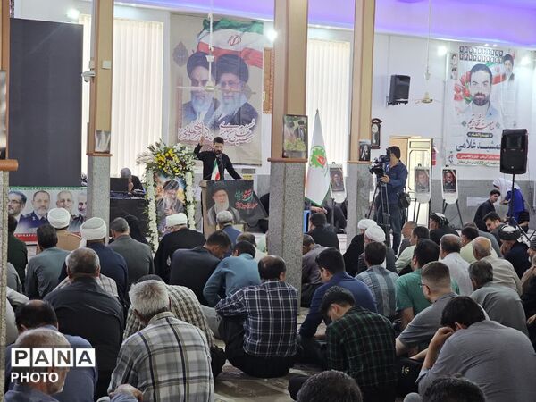 مراسم گرامیداشت رهبر شهید انقلاب در شهرستان دهگلان