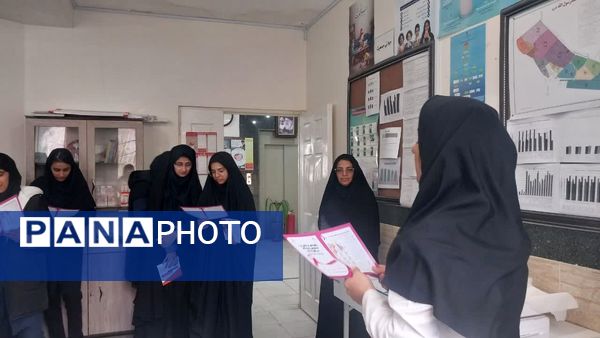 بازدید علمی دانش آموزان تفت از مرکز خدمات جامع محمد رسول الله(ص)