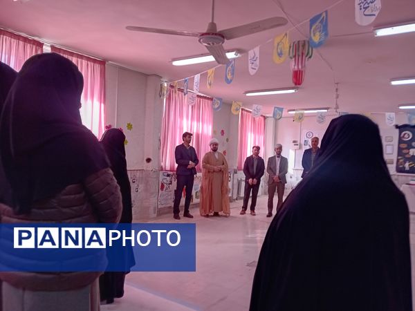 افتتاح مدرسه انقلاب در دبیرستان فاطمه الزهرا آشخانه