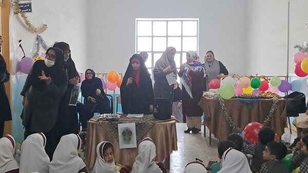 جشن اعیاد شعبانیه در دبستان شهید حشمت الله احمدپور قائمشهر