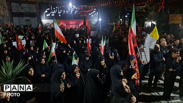 اجتماع پرشور مردمی جلوه‌ای از وحدت و عشق حسینی