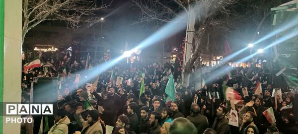حضور فعال مردم مشهدی در تجمع های سطح شهر 
