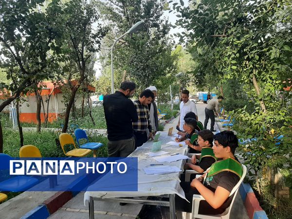  اردوی علمداران برای اولین بار در اردوگاه جوادالائمه (ع) در منطقه طرقبه