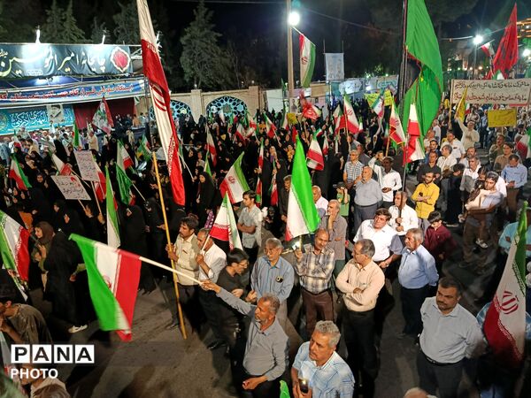 یکصدو ششمین حماسه حضور مردم ولایت مدار شهرستان کاشمر 