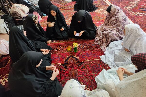 فضای معنوی اعتکاف در مسجد معجز اردبیل