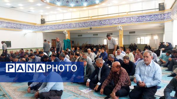 مراسم اربعین شهدای خدمت در اداره‌کل آموزش و پرورش استان فارس