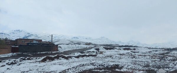 زمستان در بهار روستای استای تایباد