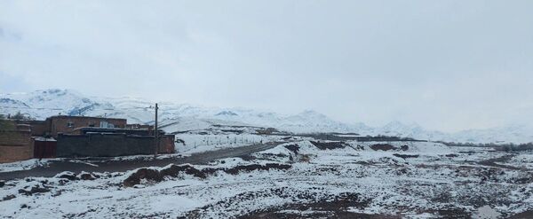 زمستان در بهار روستای استای تایباد