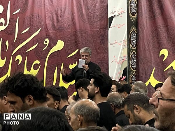 مراسم عزاداری شب پنجم محرم در روستای مغان