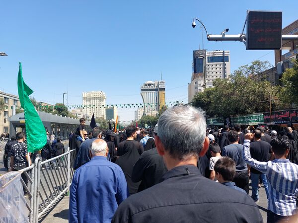 مراسم پیاده‌روی جاماندگان اربعین حسینی در مشهد 