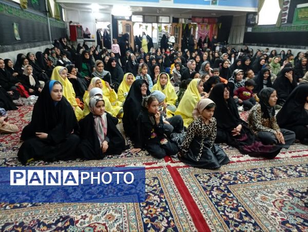 جشن میلاد حضرت زهرا(س) در تکیه علی اکبری فدافن